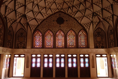 Interior of the Tabatabaei historical house.